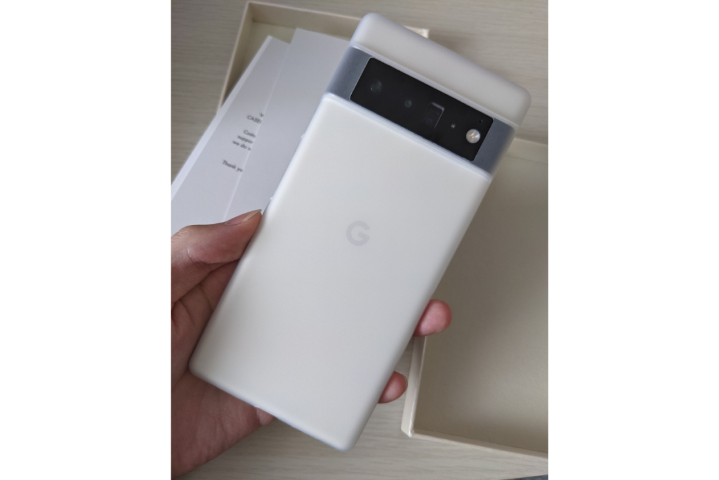 THE FROST AIRを装着したPixel 6 Pro